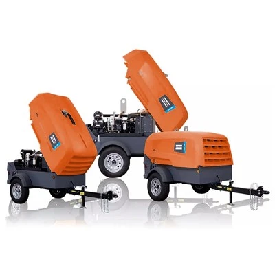 Atlas Copco Mobile Малки теглещи компресори Въздушен компресор за продажба